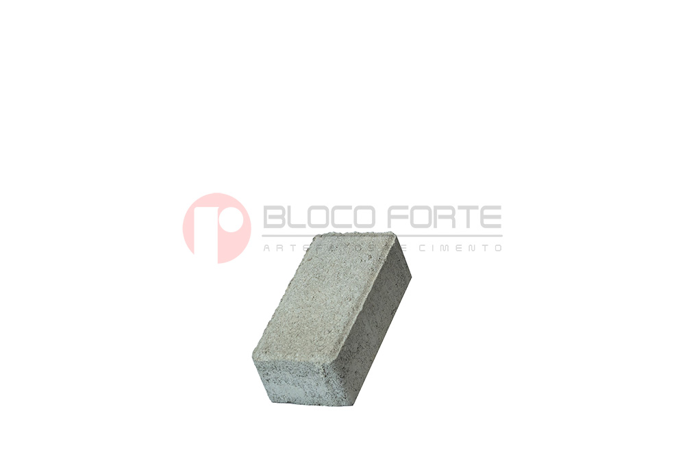 PAVER RETANGULAR 10X20X8CM NATURAL